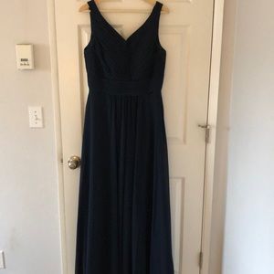 Formal Navy Blue Dress